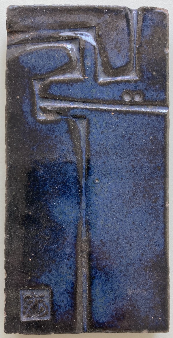 ceramic tile by Paolo Soleri