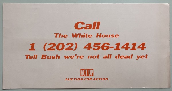 Call The White House by Act Up