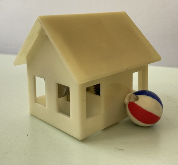 vibrating house pull toy by design unknown