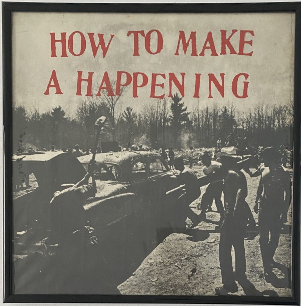 How to Make a Happening by Allan Kaprow