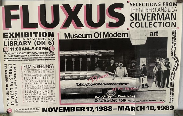 Fluxus: Selections from the Gilbert and Lila Silverman Collection by Museum of Modern Art