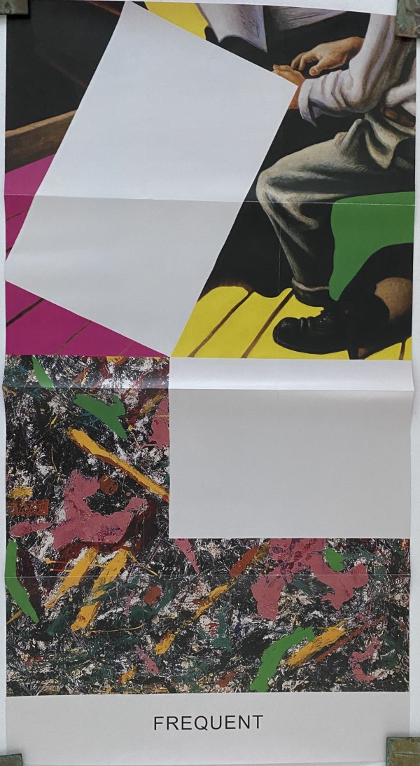 John Baldessari, Pollock/Benton Exhibition Poster by John Baldessari