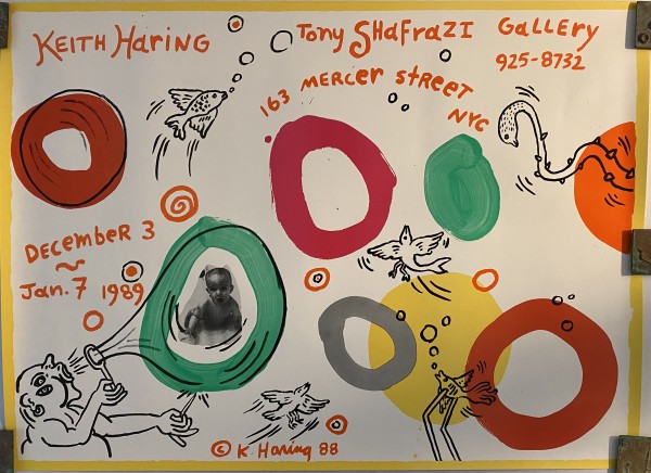 Keith Haring Tony Shafrazi Gallery by Keith Haring