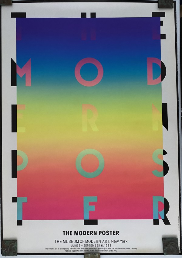 The Modern Poster by Museum of Modern Art