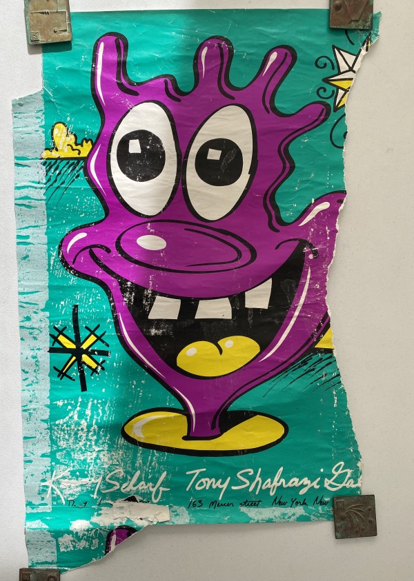 Kenny Scharf at Tony Shafrazi Gallery by Kenny Scharf