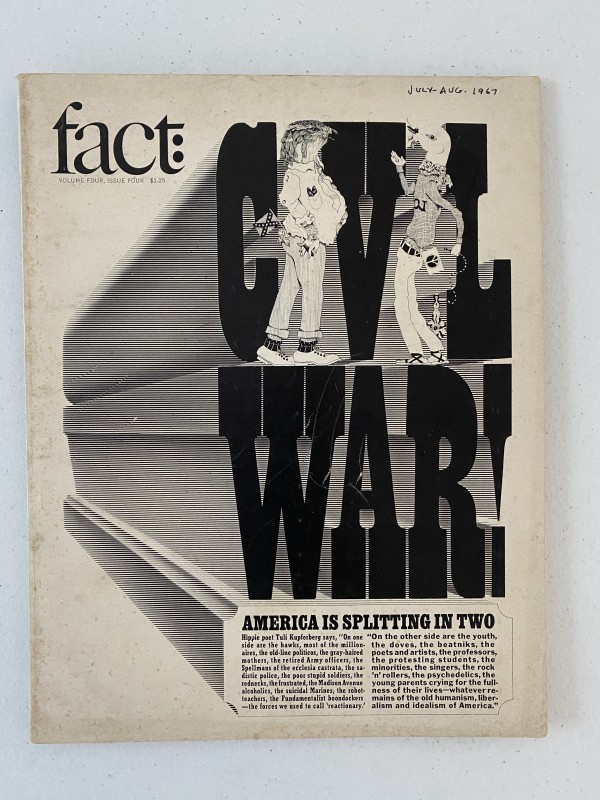 Fact, Vol. 4, Issue 4 by Ralph Ginzburg, Editor