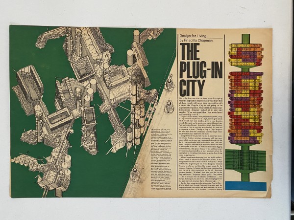 The Plug-In City by Archigram