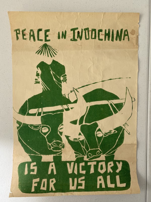 Peace in Indochina by political campaign