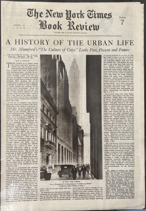 The New York Times Book Review, April 17, 1938 by New York Times