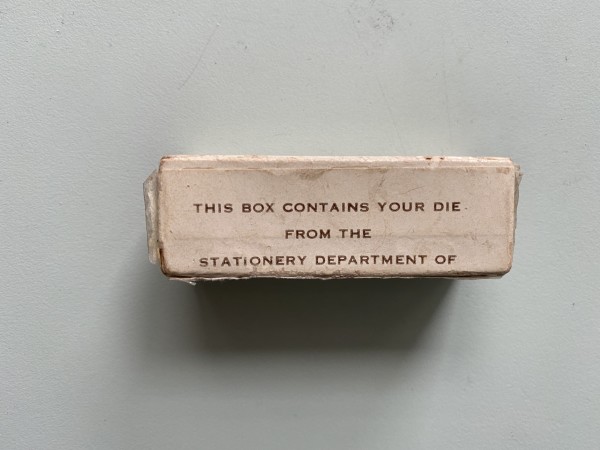 Stationery Die by misc. unknown