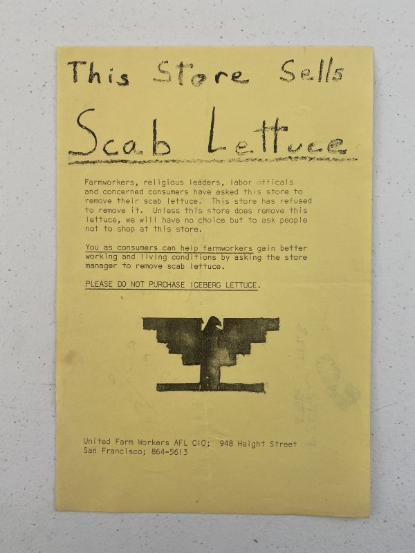 This Store Sells Scab Lettuce by United Farm Workers AFL CIO