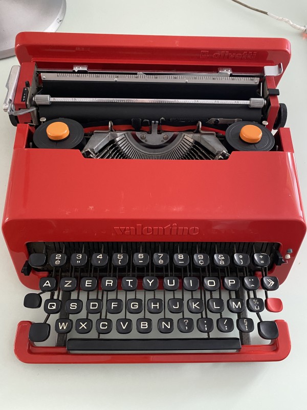 Olivetti Valentine Typewriter by Ettore Sottsass