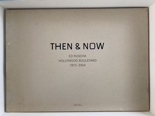 Then and Now: Ed Ruscha, Hollywood Boulevard, 1973–2004 by Ed Ruscha