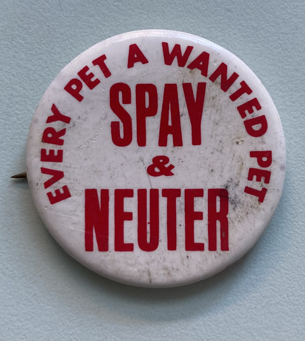 Spay and Neuter button by misc. unknown