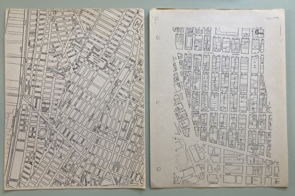 Maps of Soho in New York City by misc. unknown
