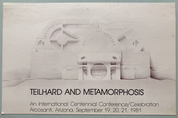Teilhard and Metamorphosis by Paolo Soleri