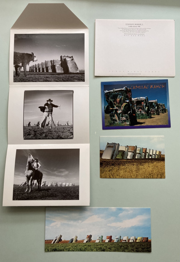 Cadillac Ranch Postcard Collection by Ant Farm