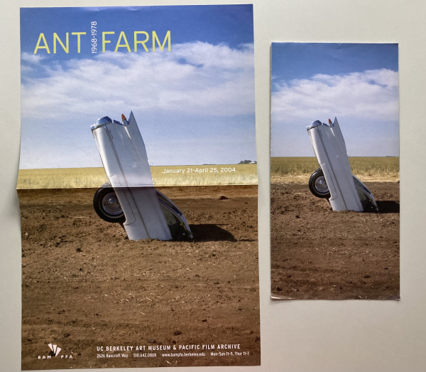 Berkeley Museum Poster & Brochure by Ant Farm