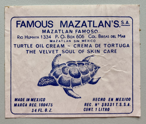 Famous Mazatlan's label