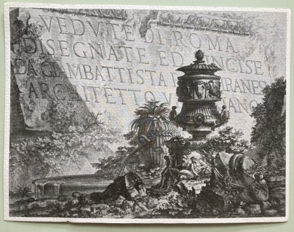 Views of Rome card by Pace Master Prints
