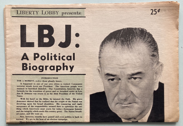 LBJ: A Political Biography by political campaign