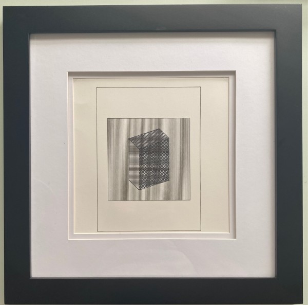Drawing from Ficciones by Sol Lewitt