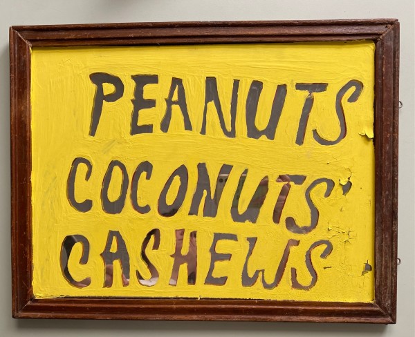 Peanuts Coconuts Cashews by folk art unknown