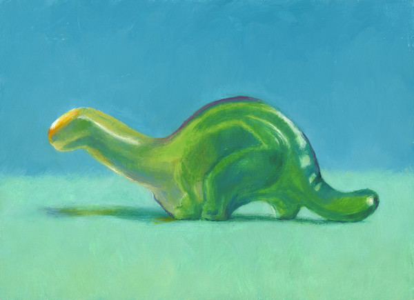 Gummie Brontosaurus by Christine Mitzuk