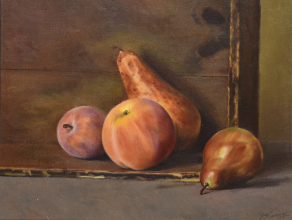 Peaches and Pears by Judy Buckvold