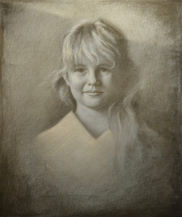 Portrait of a Young Girl by Andy Sjodin