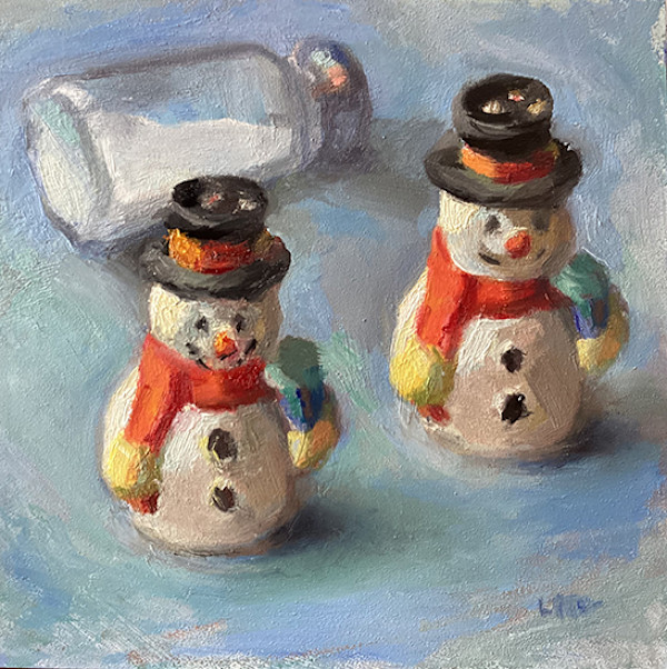Snowmen Shakers by Lauri Meyer