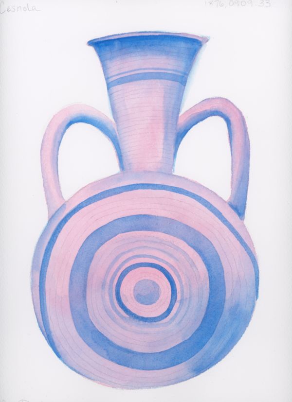 Cesnola Pilgrim Flask 1876,0909.33 by Cat Rigdon