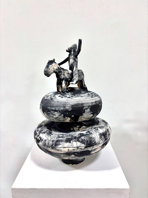 Cypriot Cult Horse and Rider by Cat Rigdon, Image 1.