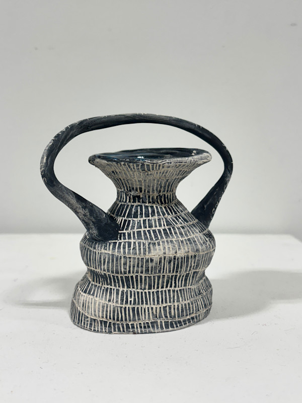 Baby in Love Handled Vessel by Cat Rigdon