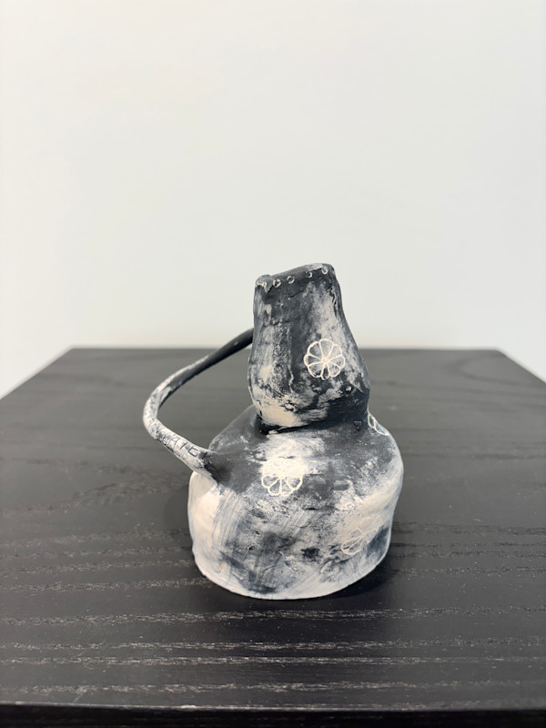 Question for Later Handled Jar by Cat Rigdon