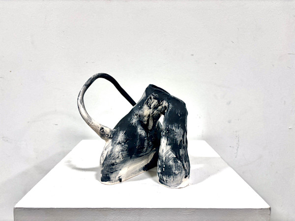 Ode to Berlin Handled Vessel by Cat Rigdon