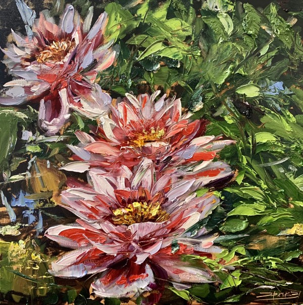 Three lilies by Eric Alfaro