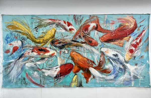 The Kois aquarium by Eric Alfaro