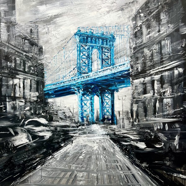 Manhattan bridge by Eric Alfaro