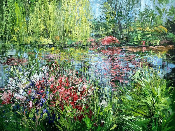 Garden in the pond by Eric Alfaro