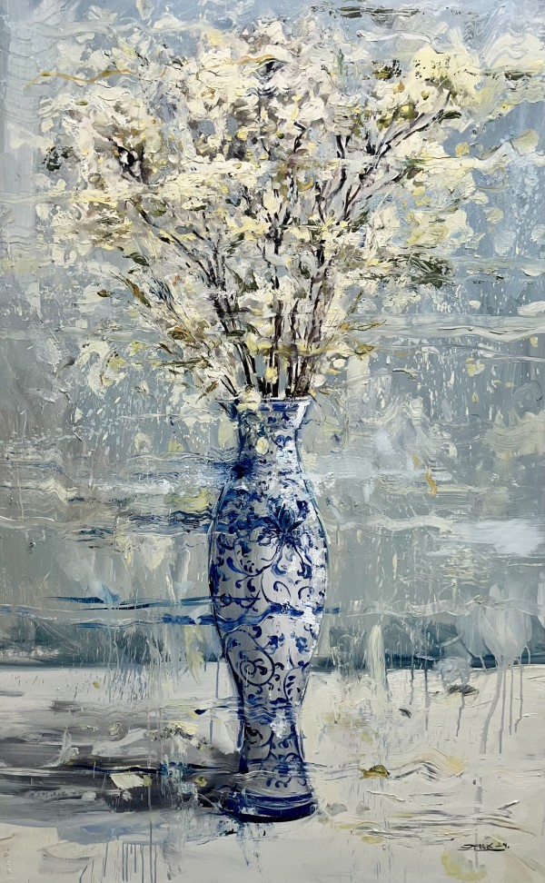 Branches and porcelain by Eric Alfaro