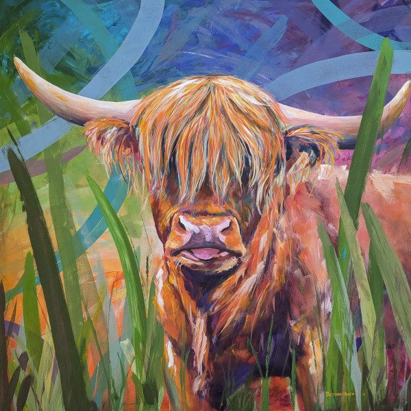Hank - Highland Cow by Bethany Aiken