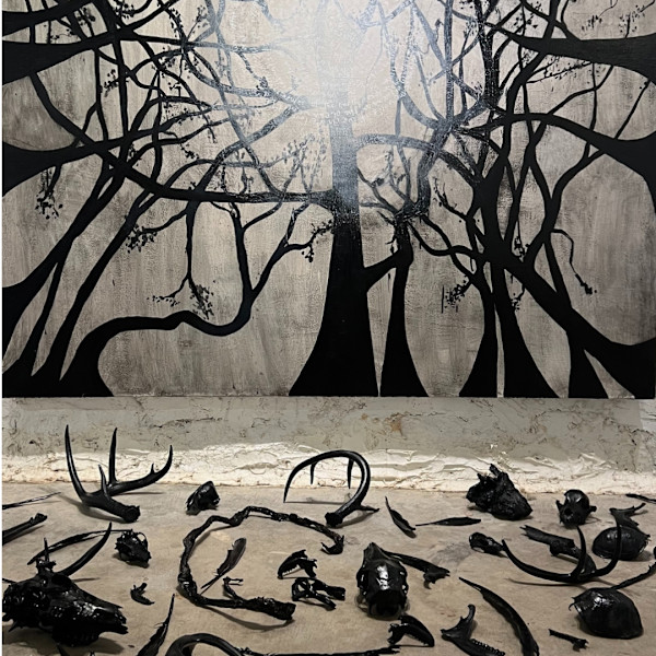 Hoax Installation by Lil Olive