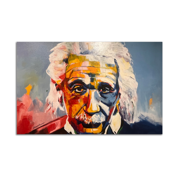 Albert Einstein by Natalie Avondet