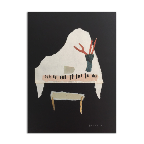 Baby Grand Piano by Rosie Winstead