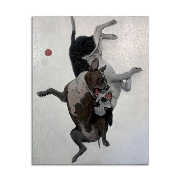 Dog Fight by Brad Noble x François Larivière