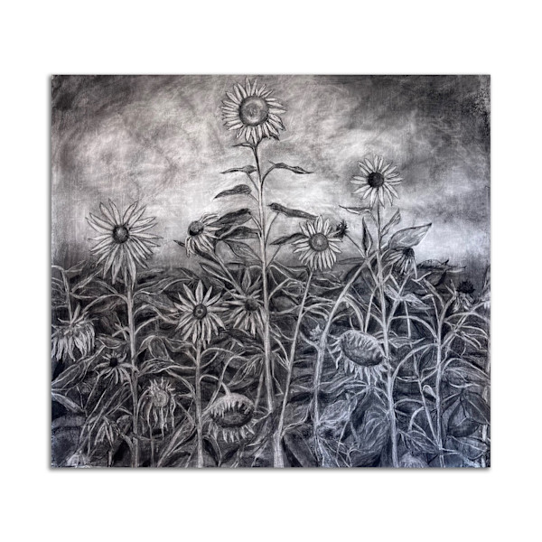 End of Summer Sunflowers by Lil Olive