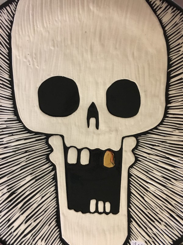 Skull Platte by Kendle Durden