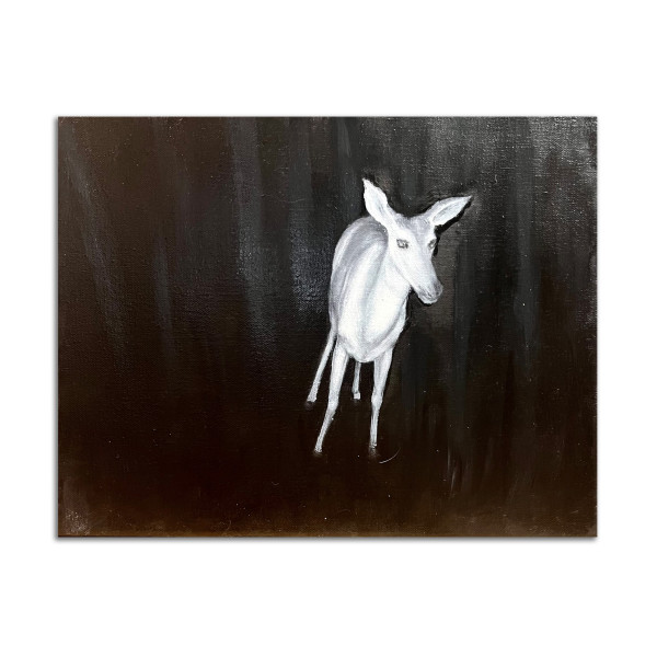 Night Deer 1 by Lil Olive