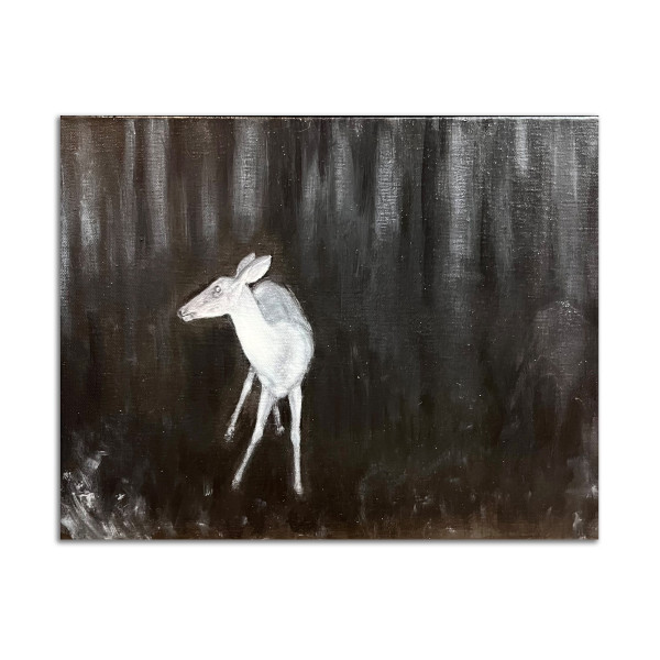 Night Deer 3 by Lil Olive